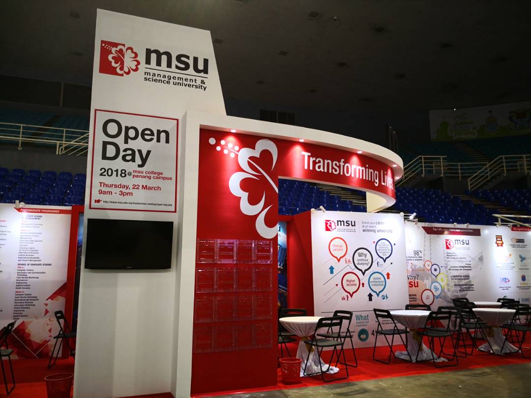 MSU_Education Fair 2018_Special Booth 18mx3m